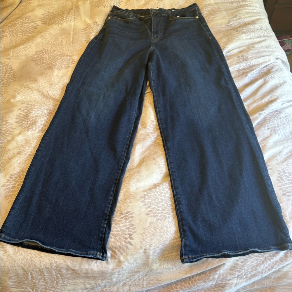Frame Le Slim Palazzo Women’s Stretch Jeans- Classic Back Pocket Design - Picture 2 of 3